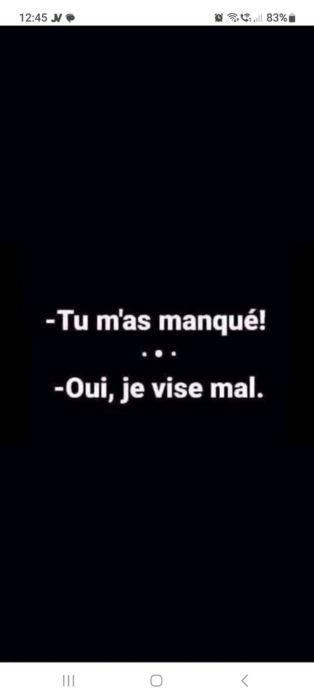 J'ai ris.. vraiment.. 😅😂😂