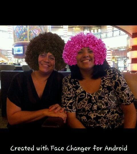 My sister and I