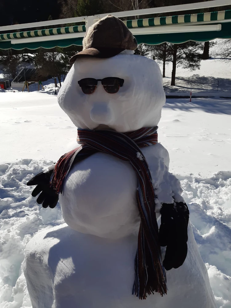 Cuál es el mejor muñeco de nieve que habéis hecho??