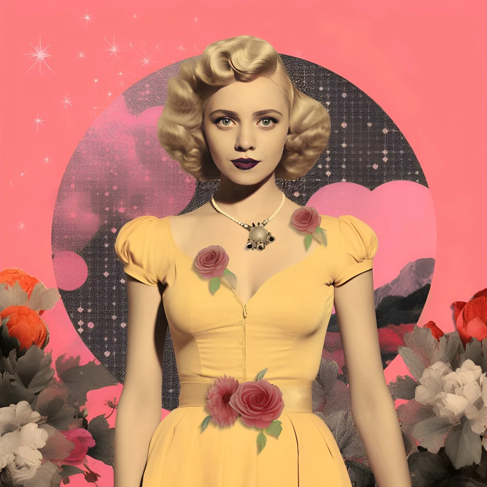 Retro and futuristic in my style. I made this portrait using a combination of neural networks, my unique promt and Photoshop.