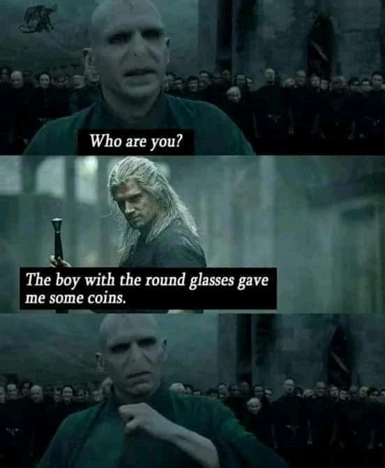 #witcher #meme #memes #harrypotter #voldemort 