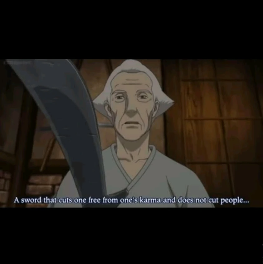 screencap from seirei no moribito, episode 8 "The Swordsmith"