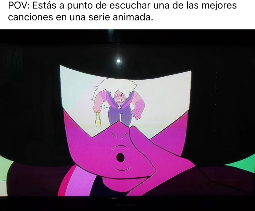 Canción de la animación mejor que esta y me salgo del sistema solar
