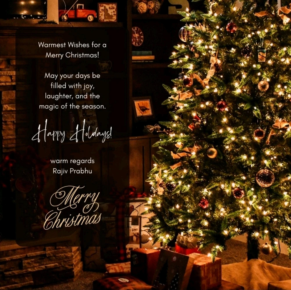 Merry Christmas and Happy Holidays 