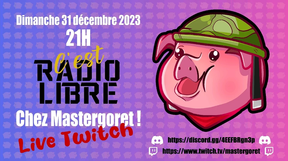 Live radio libre pour le reveillon