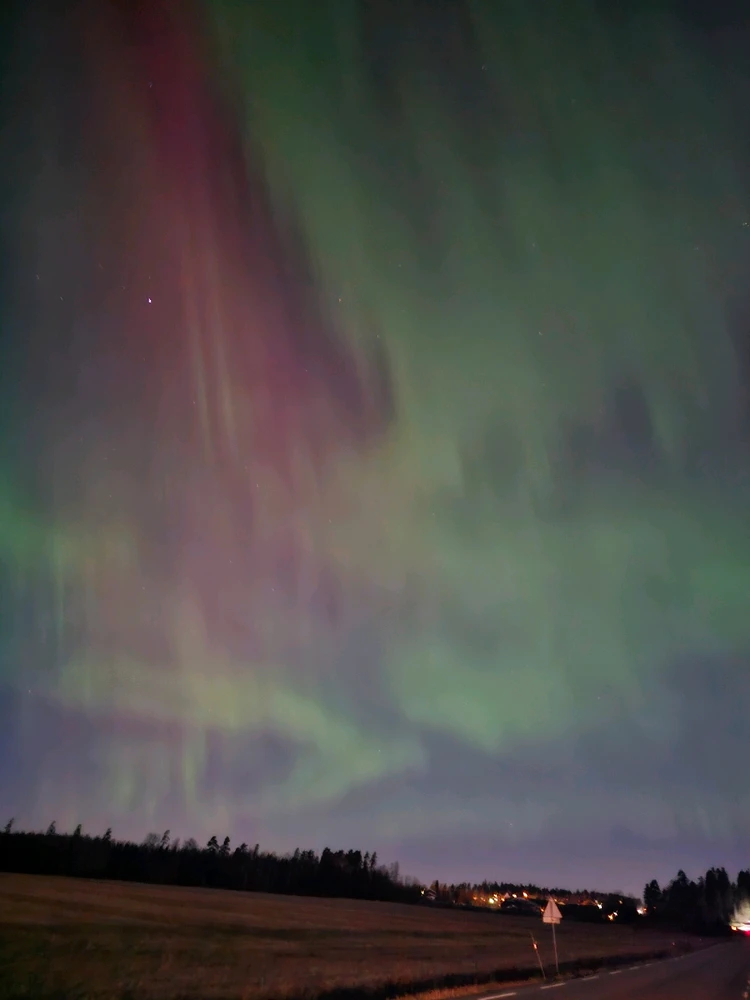 Northern lights south east of Norway ✨️