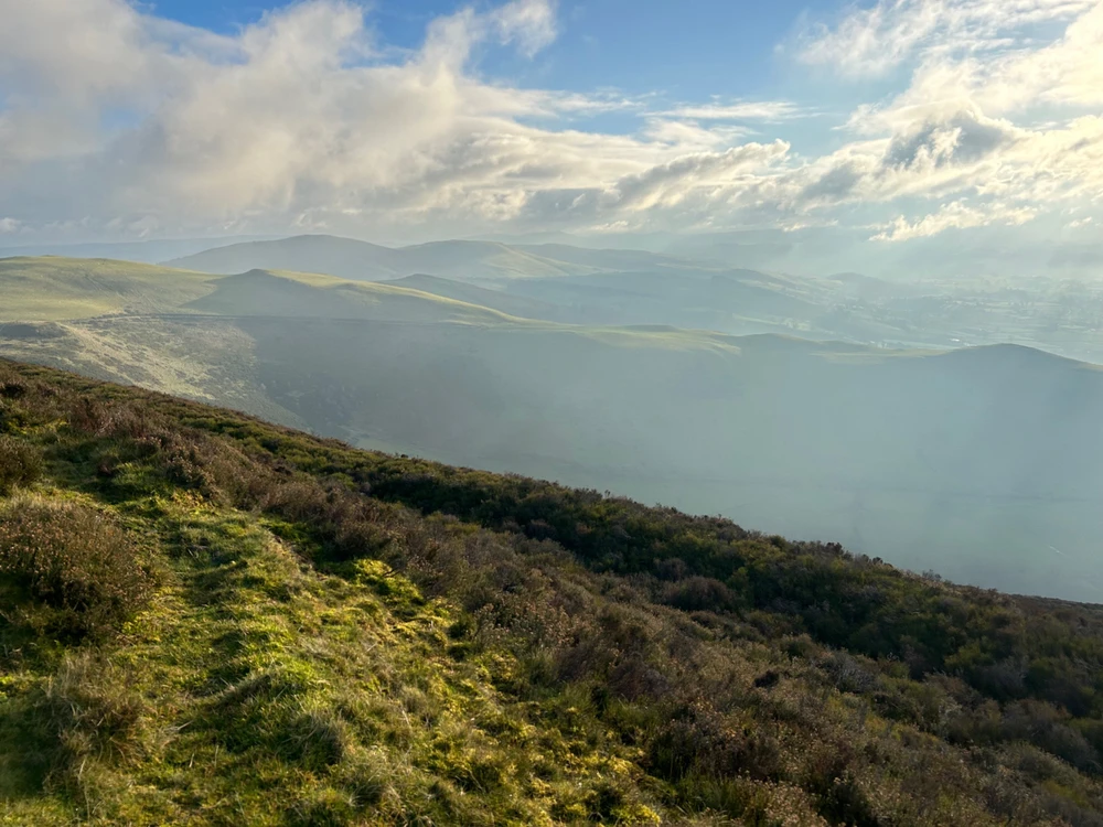 Sunday walk up the Welsh hills 😎
