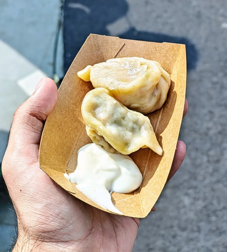 Veg Steamed Momos 