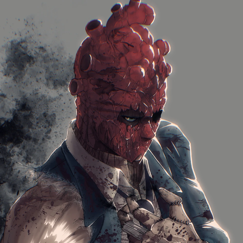 Mi anime/manga favorito es DOROHEDORO, acaban de anunciar su segunda temporada y quise dibujar algo 🔥