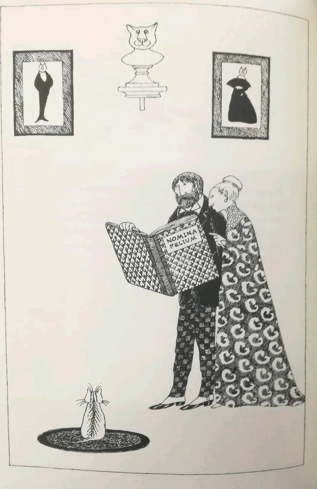 El nombre de los gatos...