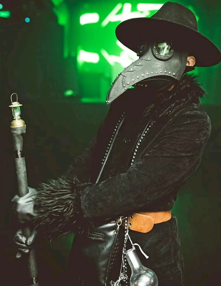 Só a máscara que deu trabalho.