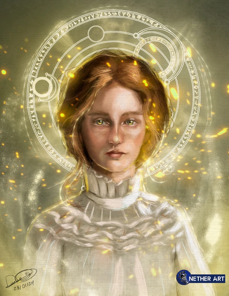 Helia Diosa de la luz sagrada