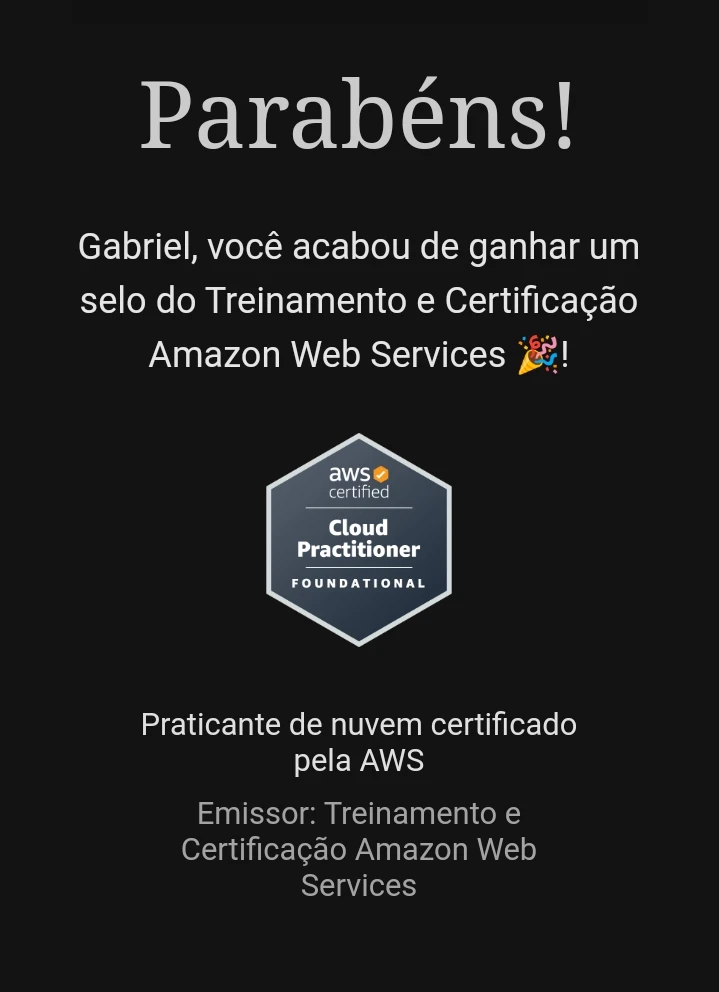 Imagem enviada por Gabriel Henrique