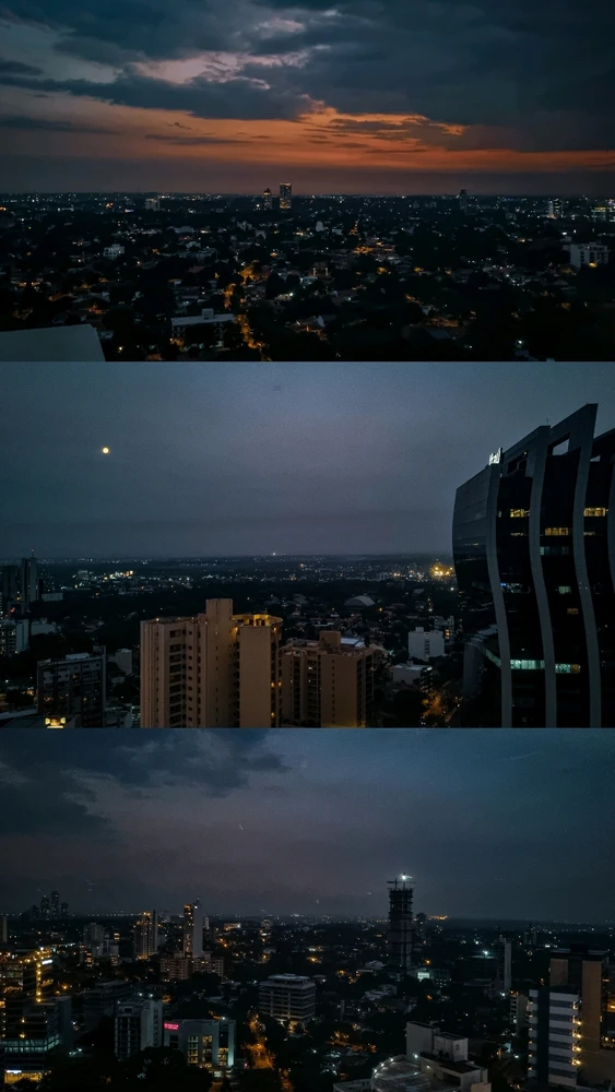 Asuncion at night