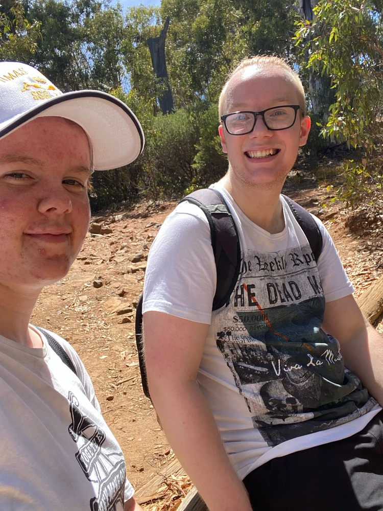 Dragged my brother along with me for the hike, he complained at the start but he ended up enjoying it 😂