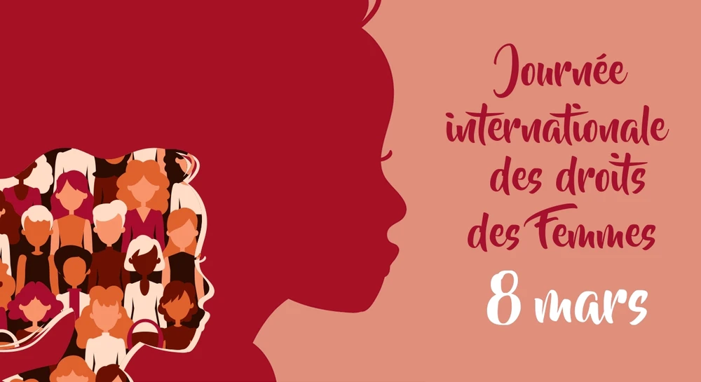 Bonne journée des droits internationale de la femme