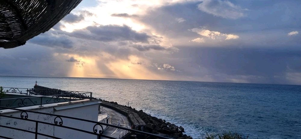 Sunset on the Amalfi Coast