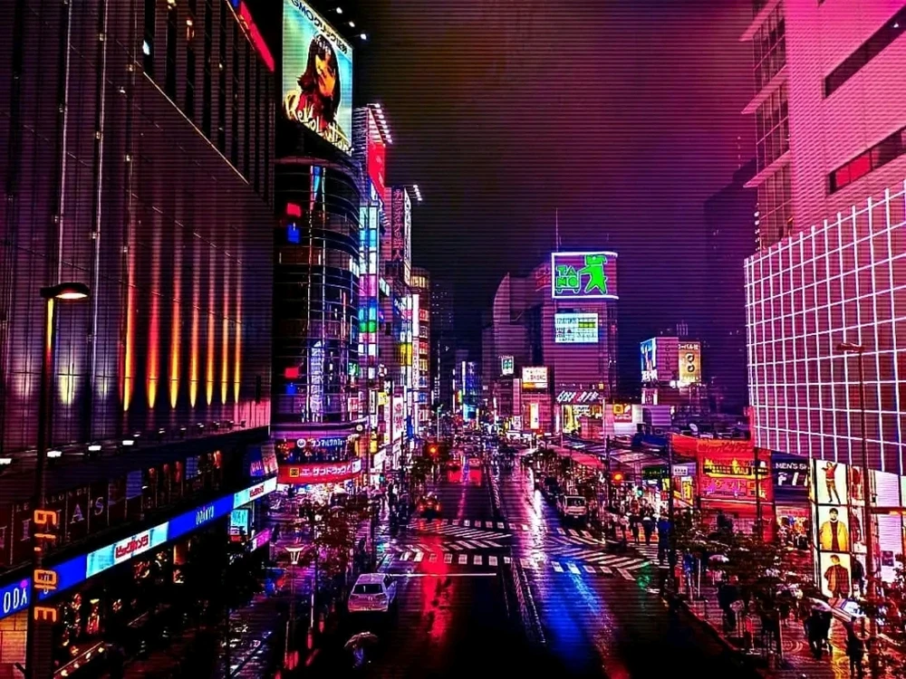 Captured the essense of the nightilife of Shinjuku while walking through the streets of Tokyo