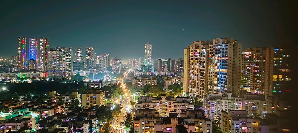 Mumbai from my house :)