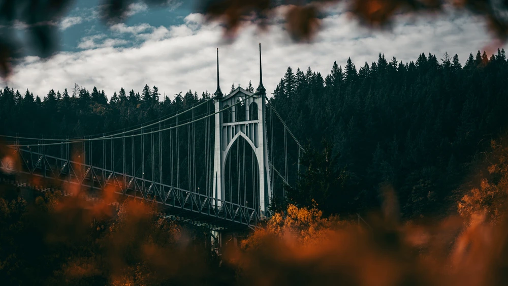 Photo of St.Johns bridge I took in Portland
