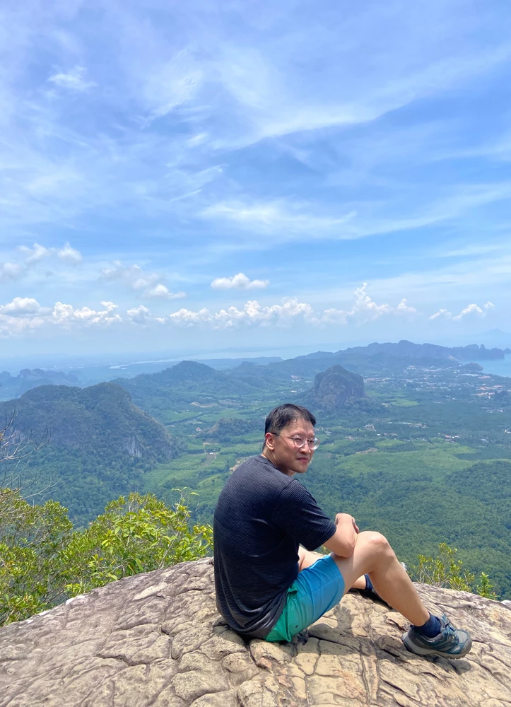 Hiking at Dragon Crest Mountain