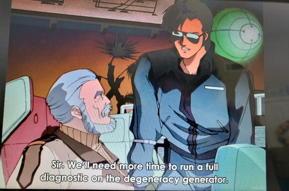 A scene from Gunbuster