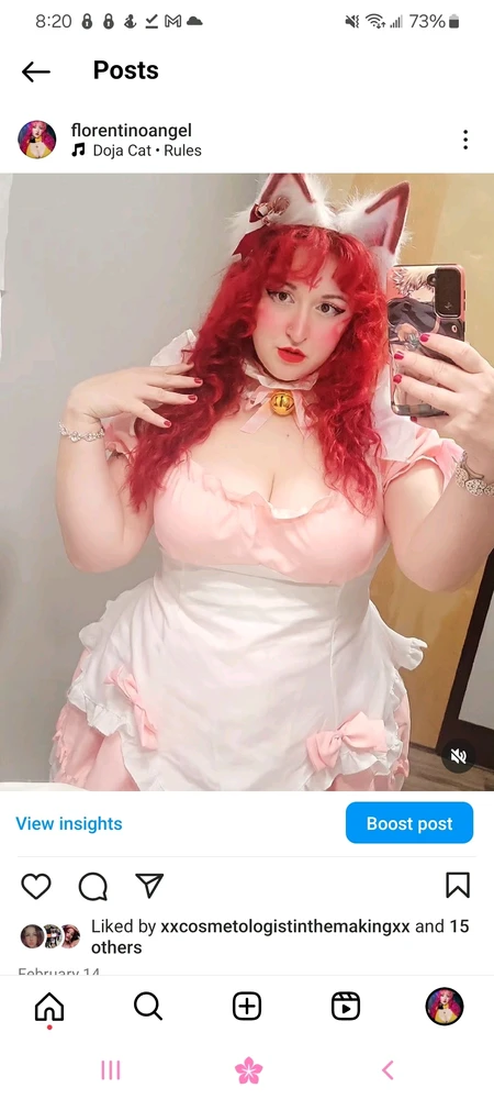 Gi-upload ni Angel ang hulagway