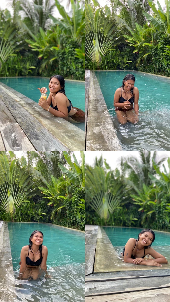 I-upload ni Camille ang larawan