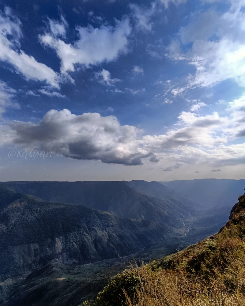 Laitlum Grand Canyon, Meghalaya, North East of India 