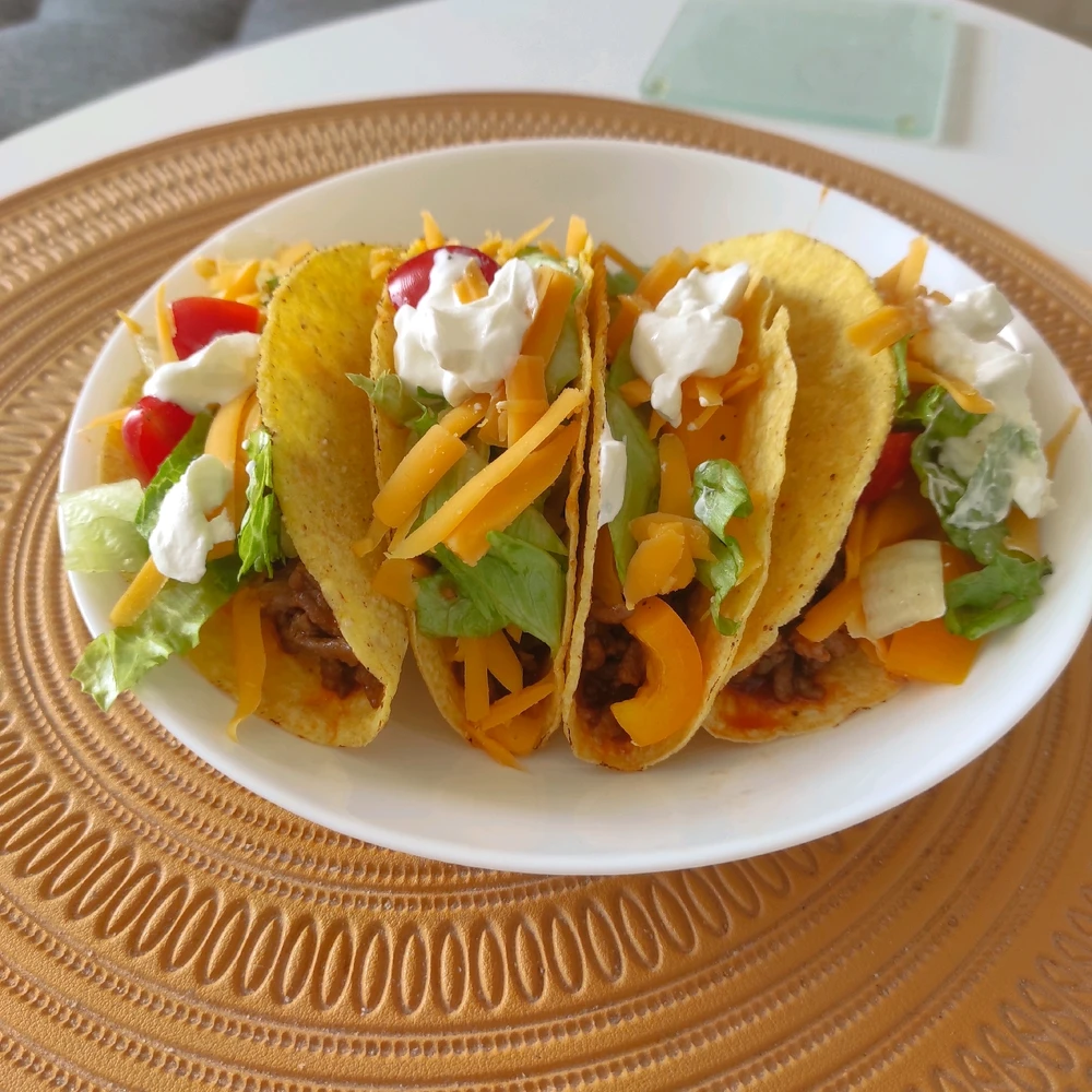 Poprvé jsem zkoušel tacos 🌮 chuťově moc dobré 🙂