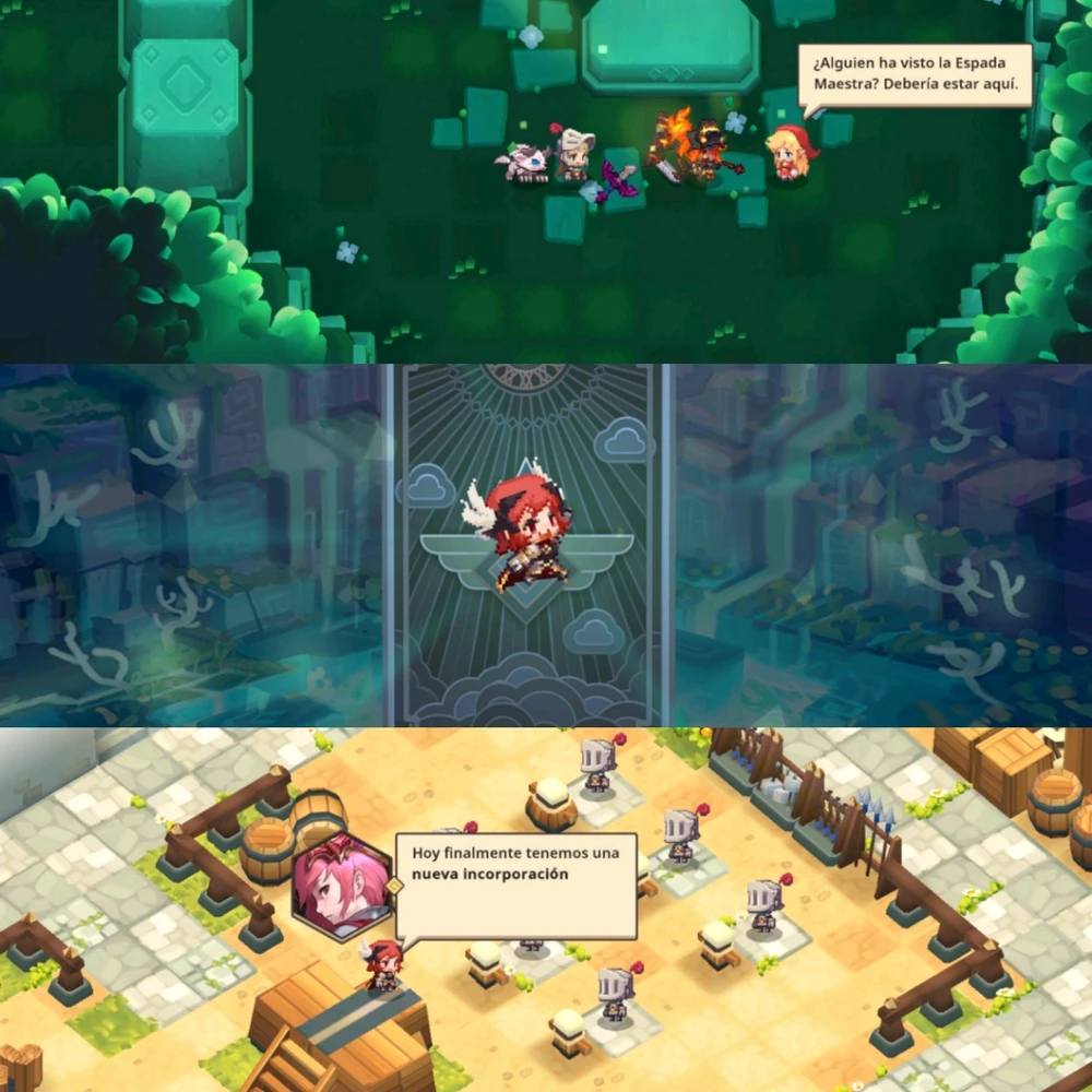 Guardian Tales para móvil.