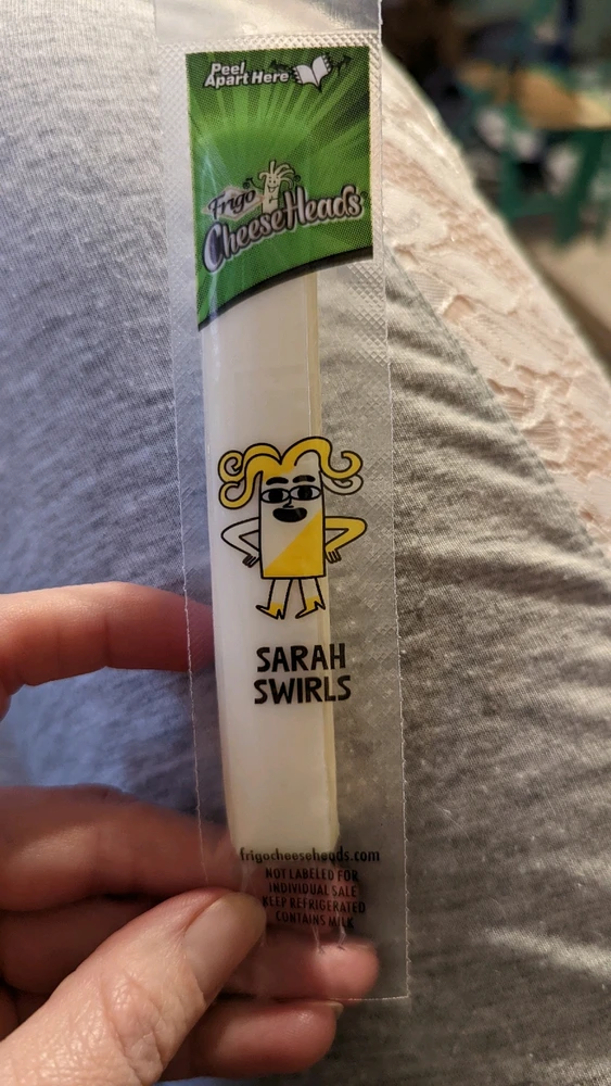 When your snack already comes with your name on it