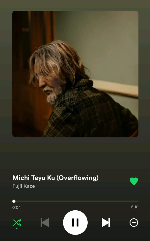 My current go to song ✨✨✨
Michi Teyu Ku (Overflowing) - Fujii Kaze