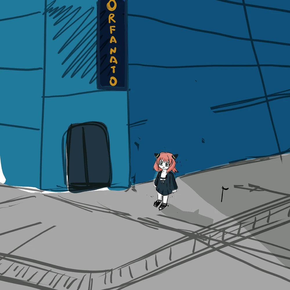 Me dieron ganas de dibujar a Anya