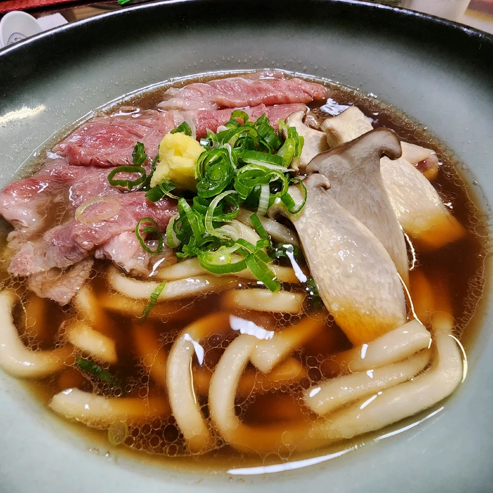 Wagyu Beef Udon Noodle Soup (homemade)