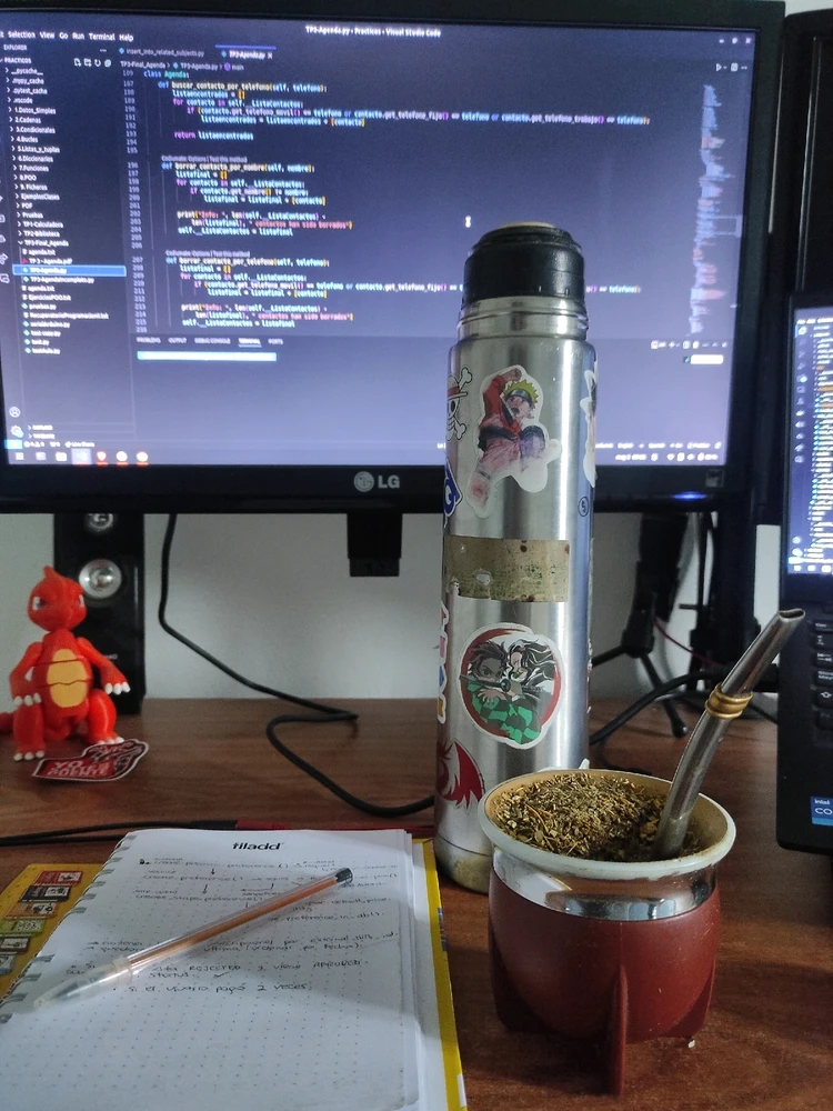 Starting the day 🧉