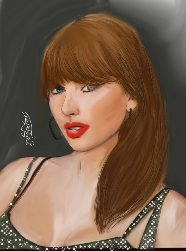 Digital portrait, Painting 