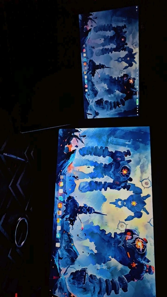 Dual screen setup 