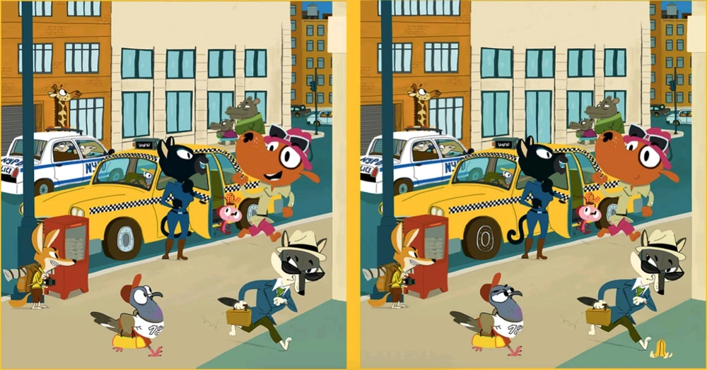 Trouver les sept erreurs 😈👻