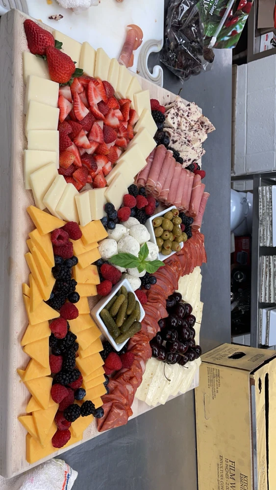 Cheese and Meat Charcuterie Boared.