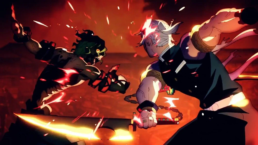 Tengen vs Gyutaro
Demon Slayer season 2
Entertainment District
#anime #weeb #animefights