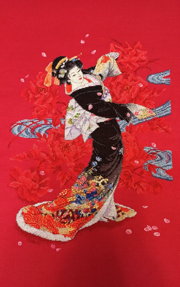 Maia, Hien, вышивка крестом