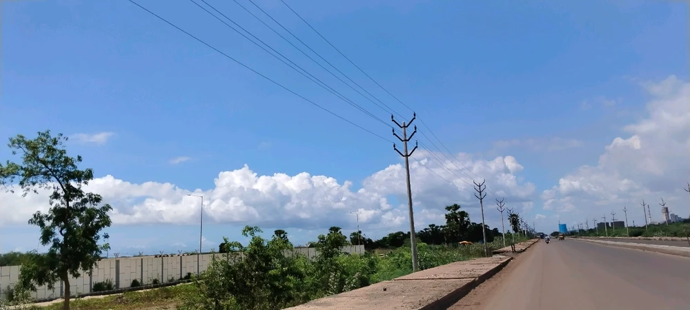 Kakinada beach road