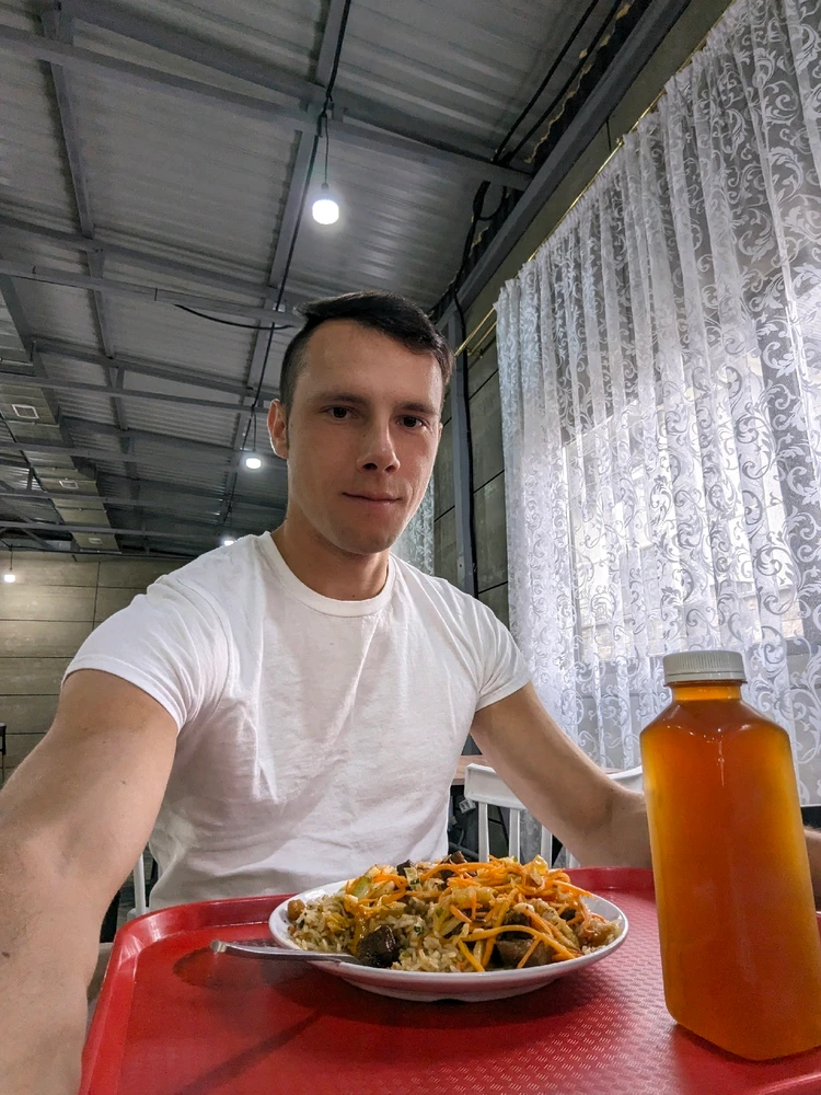 plov, kompot