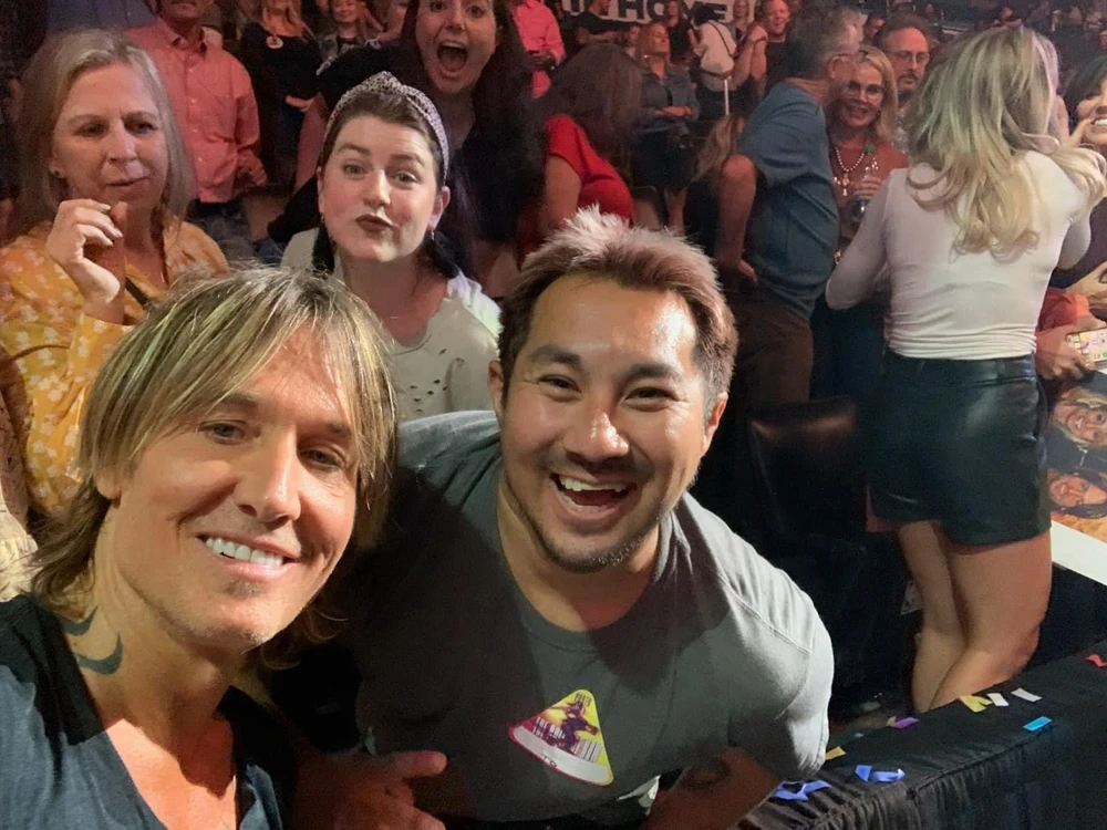 Selfie with Keith Urban