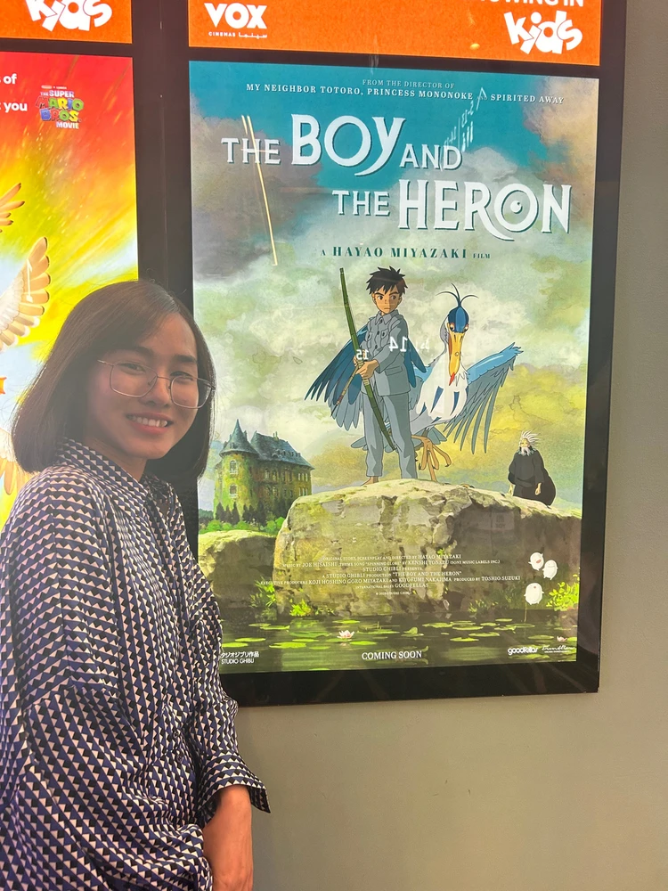 The boy and Heron