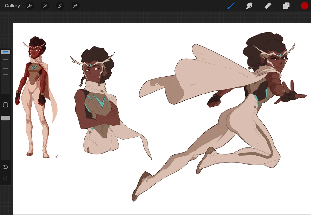 Meet my OC, Dyani Evergreen! I’m currently trying to make an animated series featuring my characters