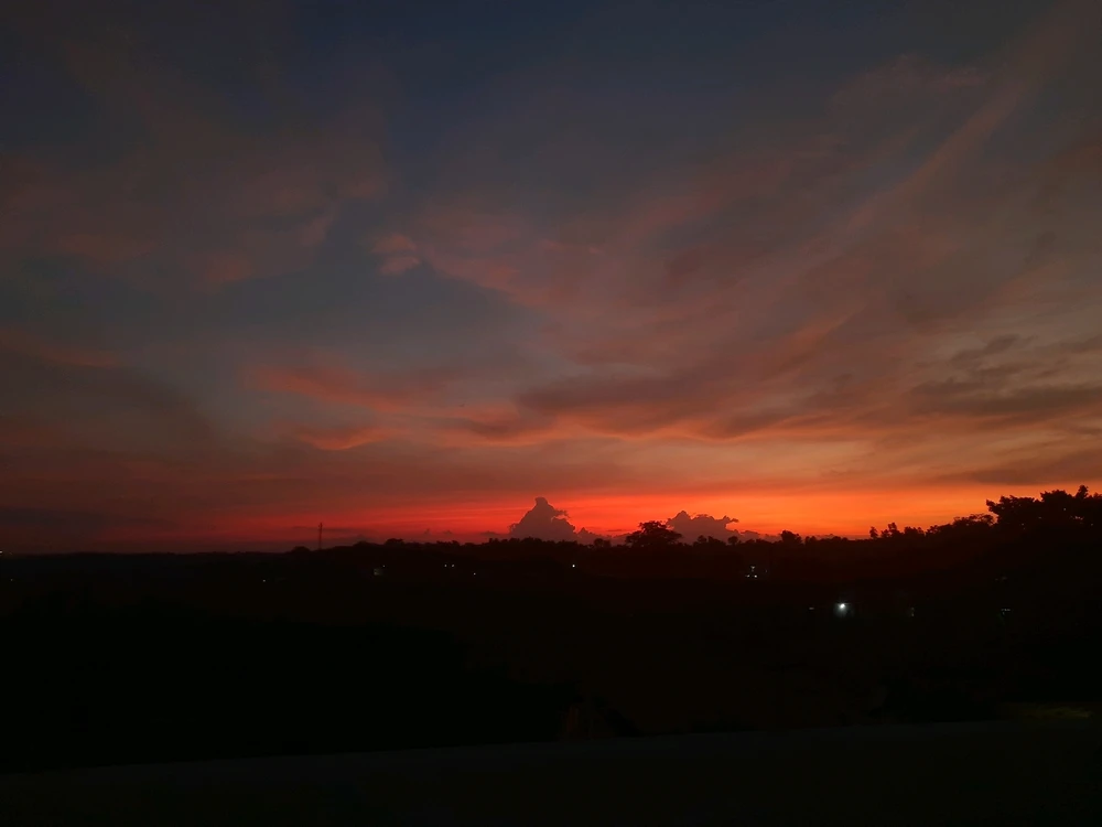 Sunsent to other side..