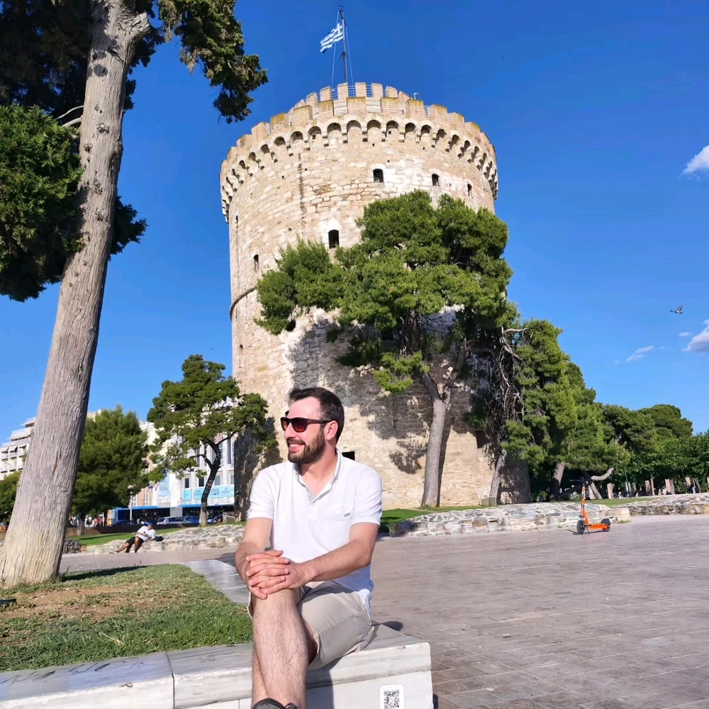 The White Tower of Thessaloniki (Greek: Λευκός Πύργος Lefkós Pýrgos; Turkish: Beyaz Kule