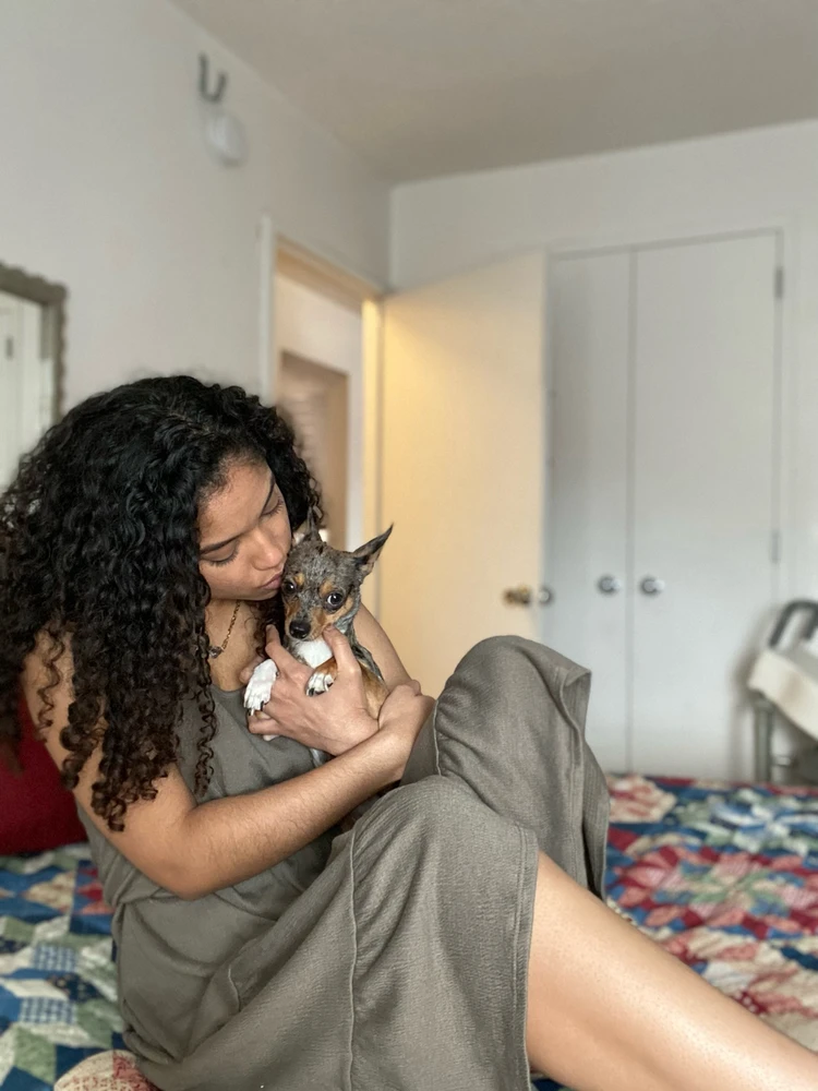 Meet Prismo💖 she’s my pride & furry ball of joy 